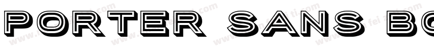 Porter Sans Bold Reg字体转换